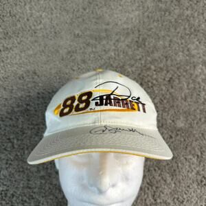 Dale Jarrett NASCAR Hat Mens OS Beige Yellow UPS Racing Chase Authentics *
